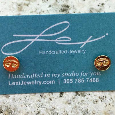 St. John Petroglyph stud Earrings for wholesale by Lexi Jewelry