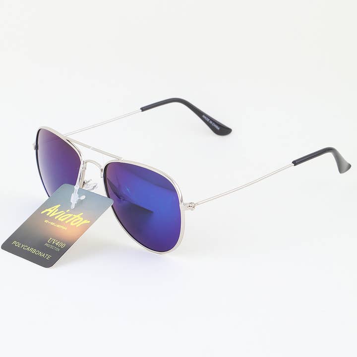 MIX KIDS Polycarbonate Aviator Sunglasses for wholesale on Faire