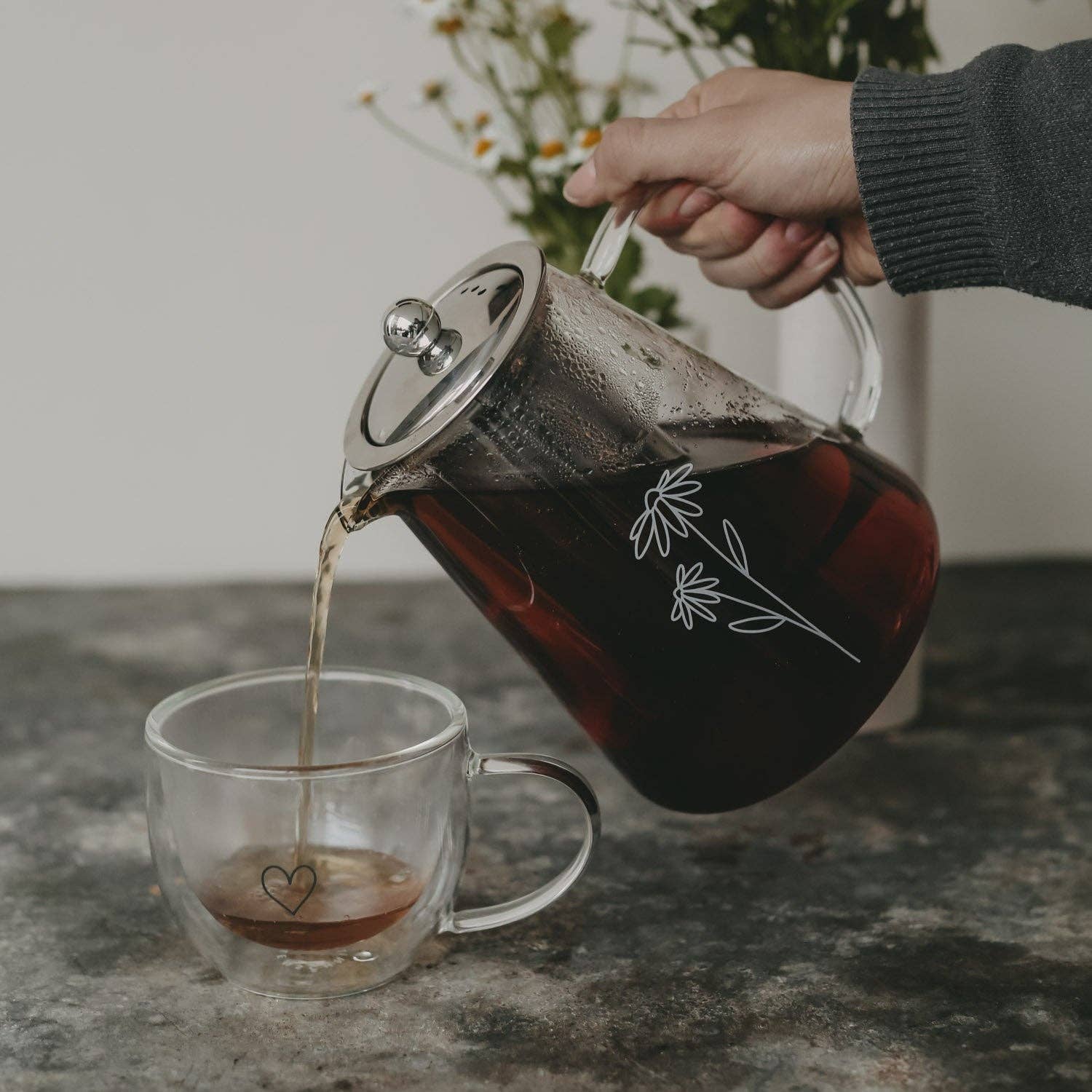 Eulenschnitt - Wholesale Tea Pot - Teapot Daisy (PU = 4 pcs)5