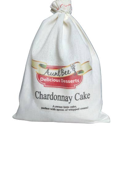 Chardonnay Wine Cake for wholesale by Aunt Beez