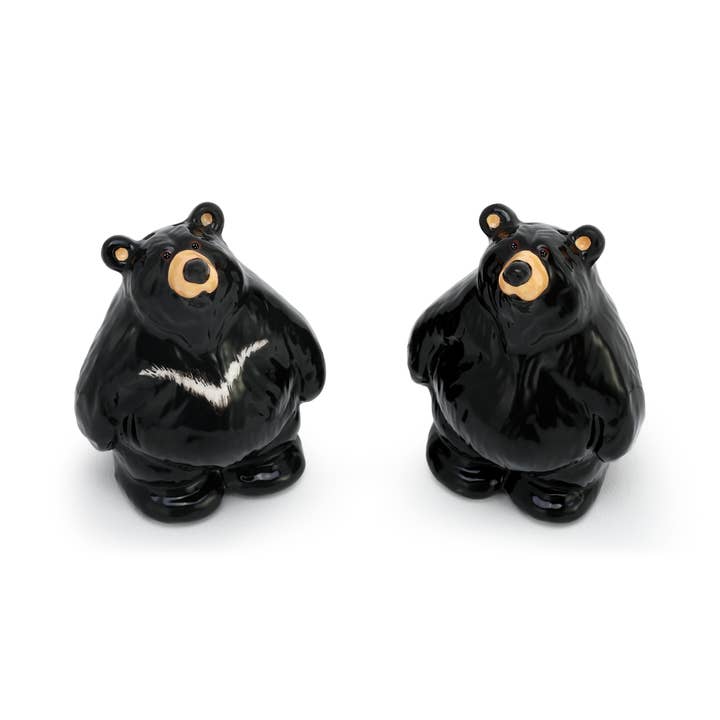 Bear Figural Salt & Pepper Shaker Set for wholesale by DEMDACO
