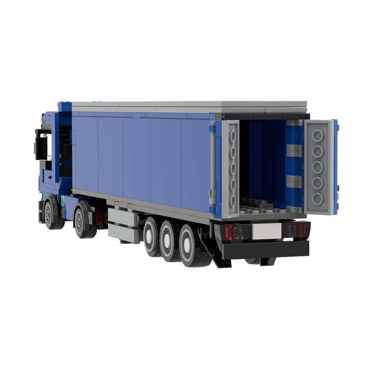 BRIXIES Plus lastbil med anhænger for engroshandel hos Brixies