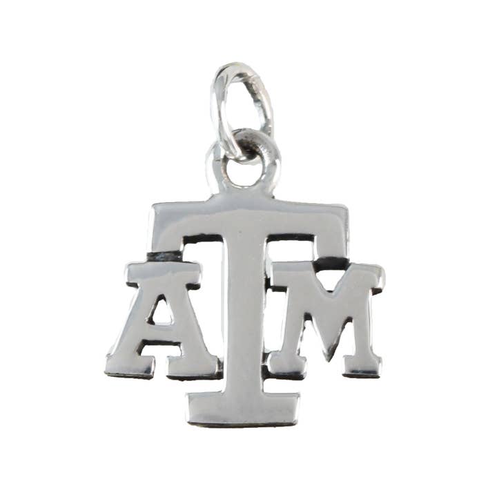 Paradise Treasures Jewelry - Wholesale Individual Charm/Pendant - Texan Texas A & M Charm Pendant in Sterling Silver, N9493 Paradise Treasures Jewelry2