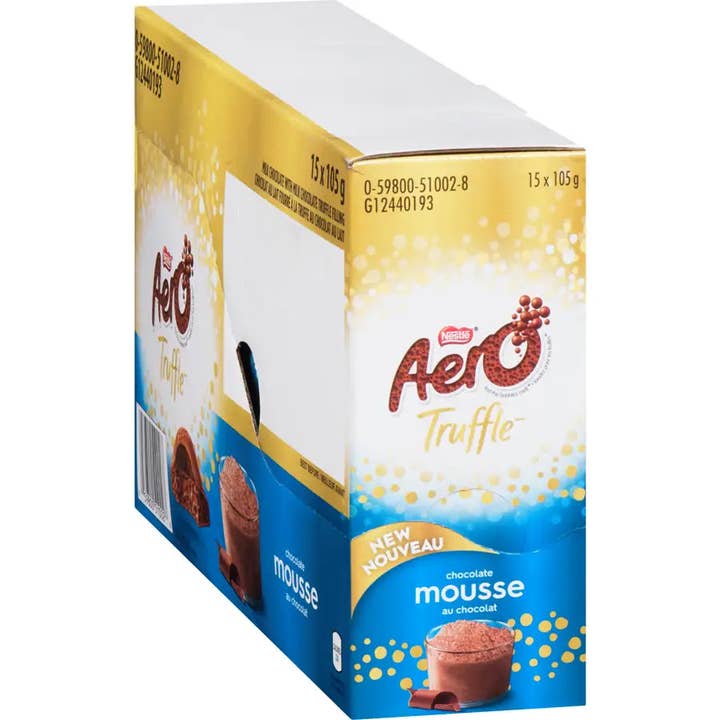 Echo Sales Canada - Vente Barre chocolatée - Mousse au chocolat au lait Aero Truffle - étui 15 x 105,0 g2