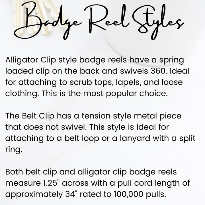 Made by the Best - Vente Accessoire de badge – femme - Enrouleur de badges perlés simple et moderne4