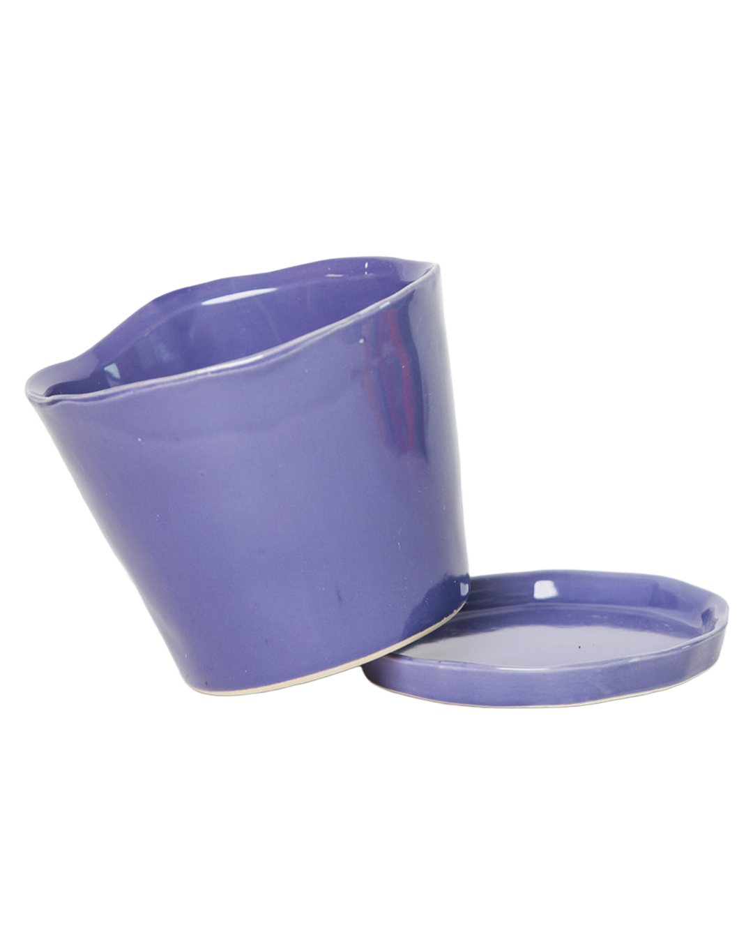 Chive - Wholesale Plant Pot - Tika Ceramic Pots With Saucer And Drainage Hole - 3"32