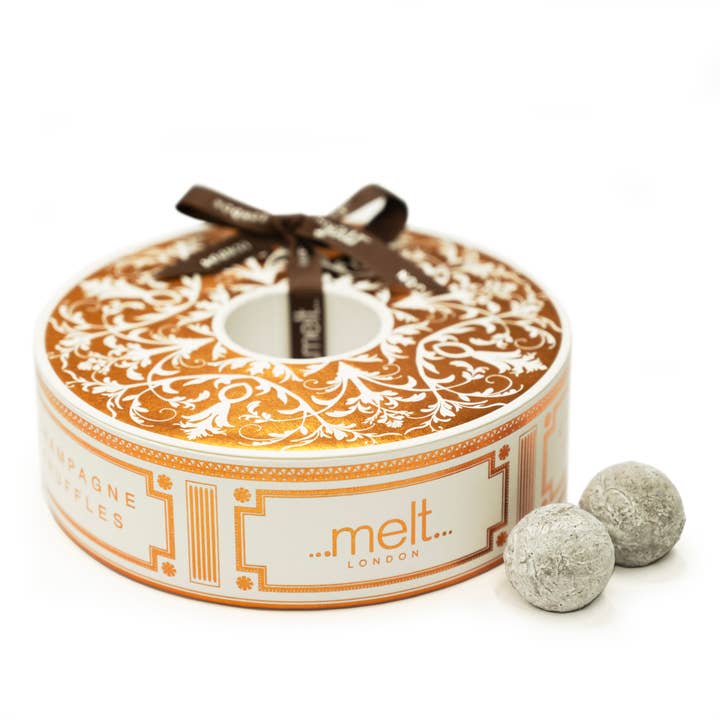 Champagne Truffle Infinity Box for wholesale by Melt Chocolates