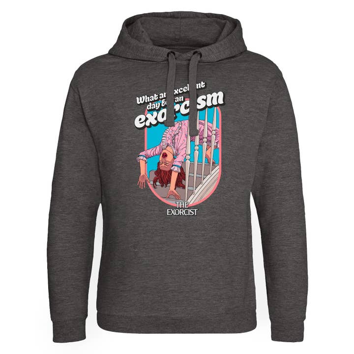 Was für ein ausgezeichneter Tag für einen Exorzismus Epic Hoodie für den Großhandel von Hybris Production AB