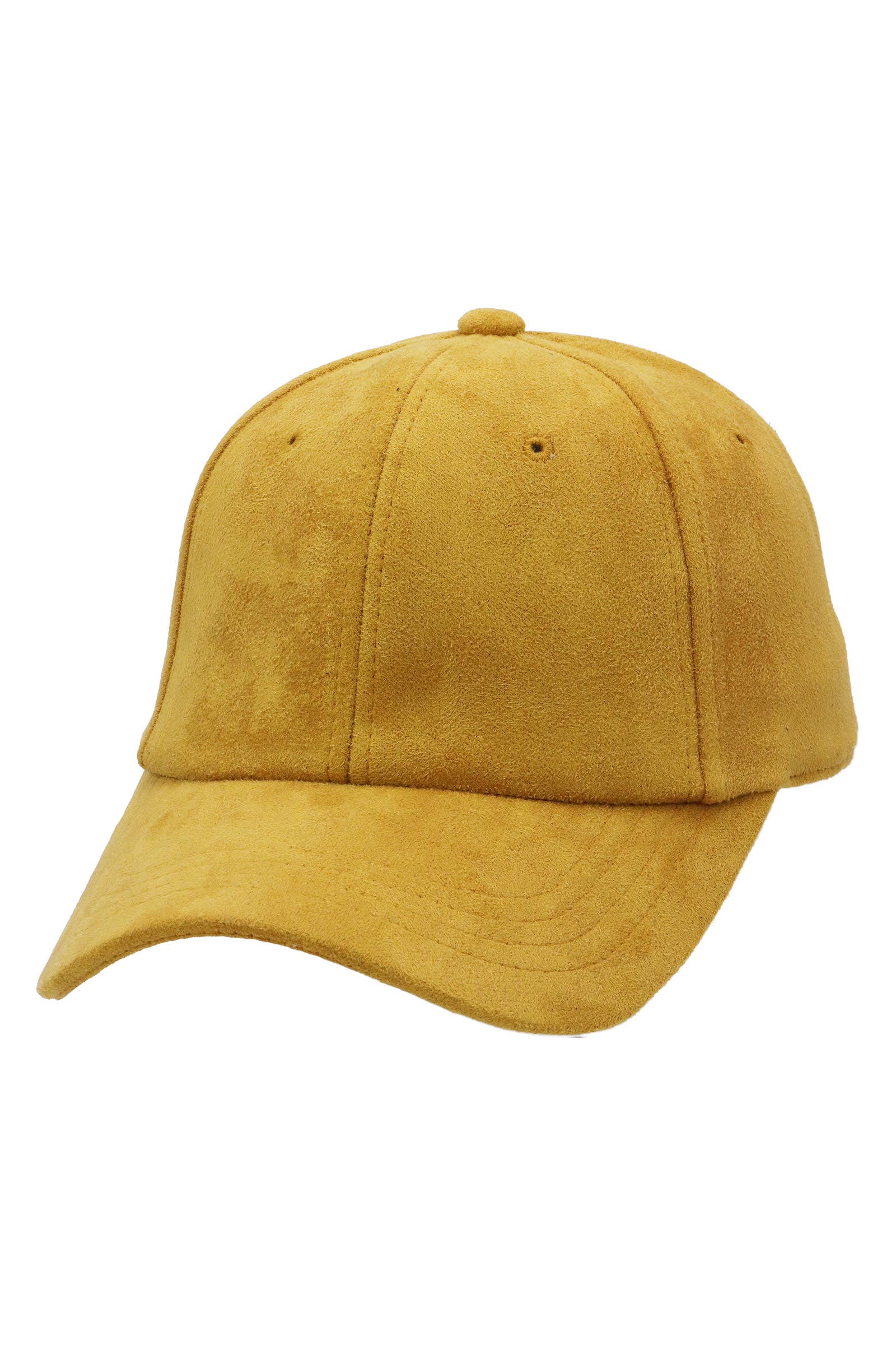 Cap Zone - Wholesale Baseball Cap - Unisex - Premium Vegan Suede Strap-back Baseball Cap10