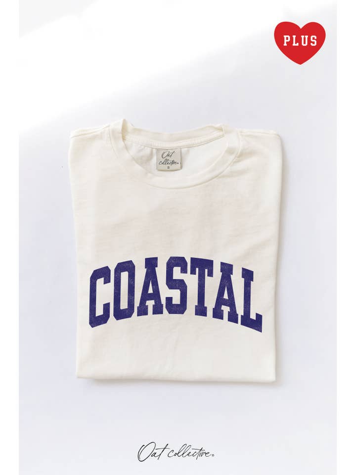OAT COLLECTIVE - Wholesale Screen printed t-shirt – Women′s - COASTAL Plus Mineral Graphic Top14