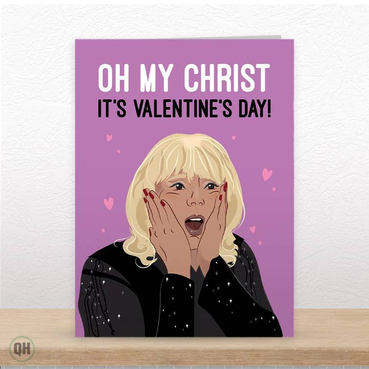 Carte de Saint-Valentin drôle Pam Gavin & Stacey pour la vente par Quitting Hollywood