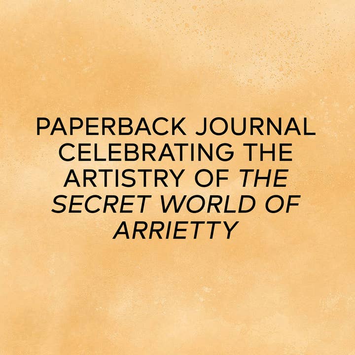 Chronicle Books - Wholesale Journal/Diary - Studio Ghibli The Secret World of Arrietty Journal10
