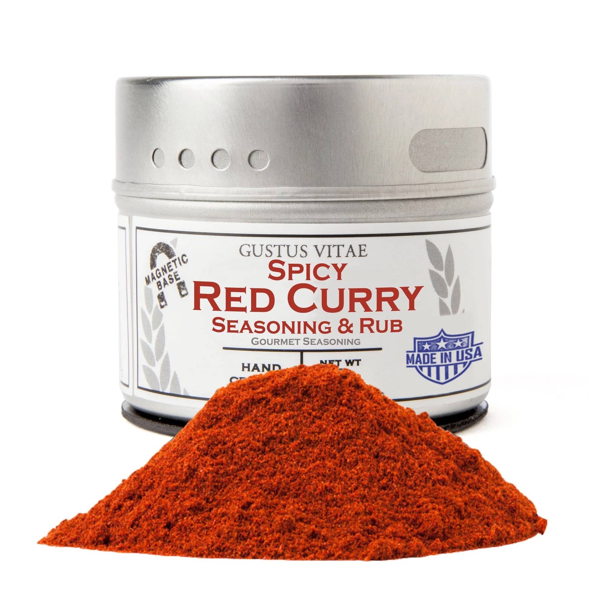 Gustus Vitae - Wholesale Dried Spice Mix - Spicy Red Curry Seasoning