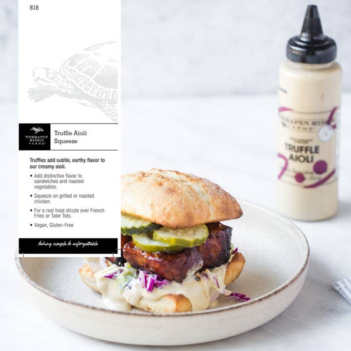 Terrapin Ridge Farms - Wholesale Sauce - Shelf Talker Raspberry Peach Chipotle Sauce1