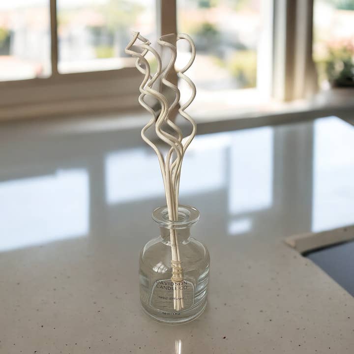 curly reeds diffuser reed replacement reeds for wholesale by Davidson Candle Company LLC