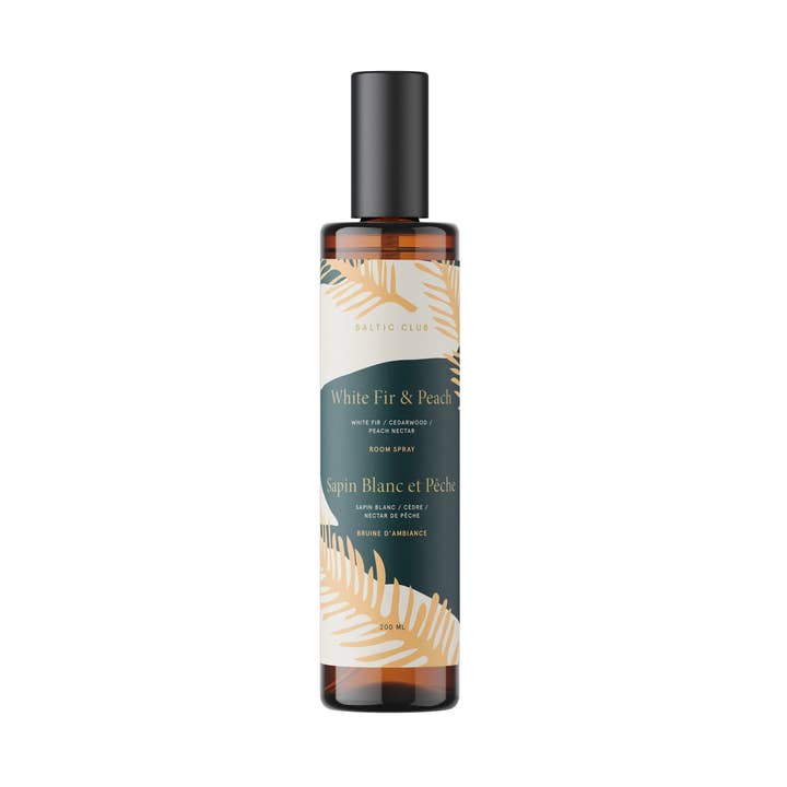 White Fir & Peach Room Spray for wholesale by Baltic Club