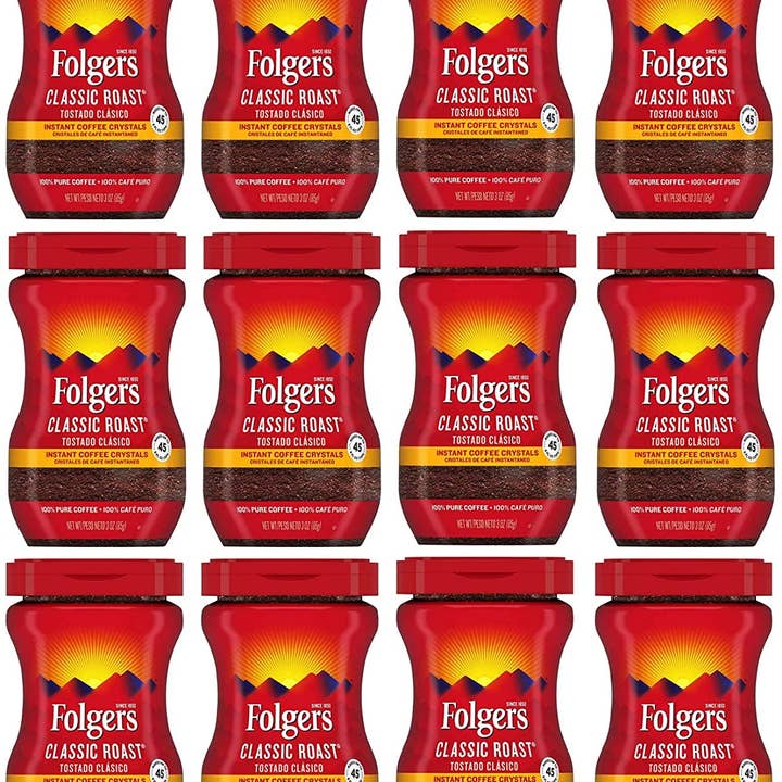 Folgers Cafe Ins 3 oz Single Jar for wholesale by Shop The King