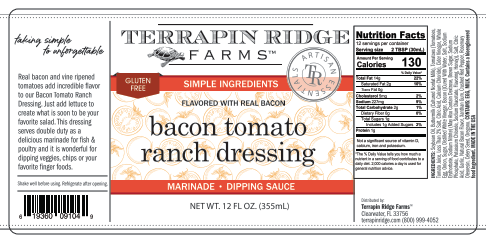 Terrapin Ridge Farms - Wholesale Salad Dressing - Bacon Tomato Ranch Dressing1