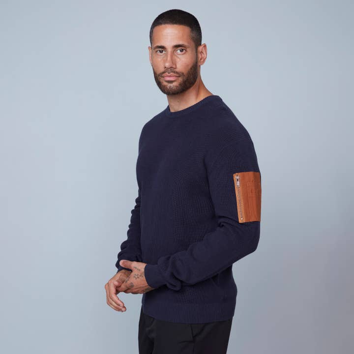 HERREN-PULLOVER MIT RUNDHALSAUSSCHNITT, GRÖSSE L/S, 76MS393S für den Großhandel von HEDGE