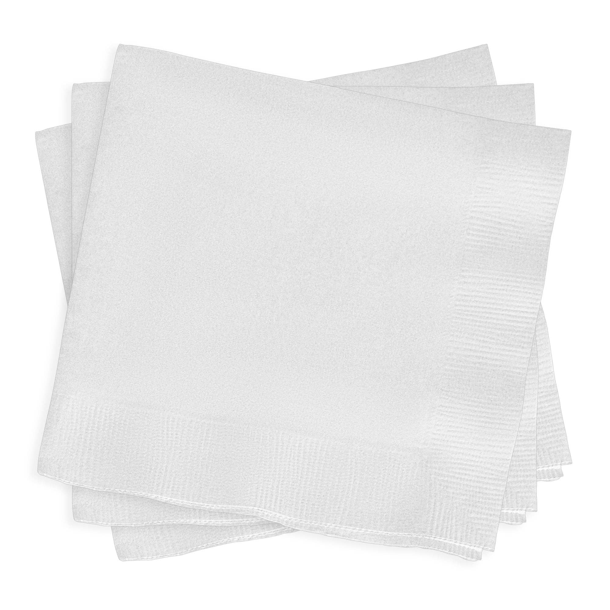 Smarty had a Party - Wholesale Disposable Napkin - White Paper Beverage/Cocktail Napkins - 50 pcs1