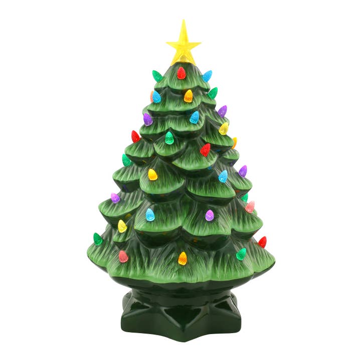 Mr. Christmas - Wholesale Christmas Decoration - 14" Nostalgic Tree - Green