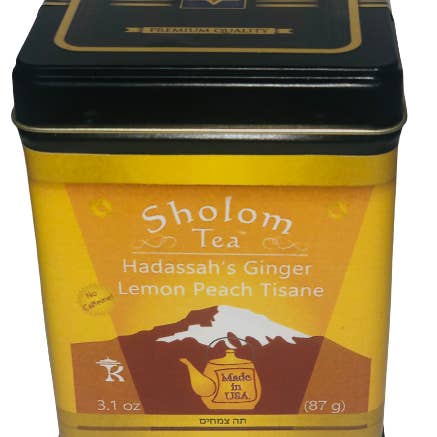 Sholom Tea - Wholesale Loose Tea - Jewish Gifts & Holiday Teas in Attractive Square Tins 24