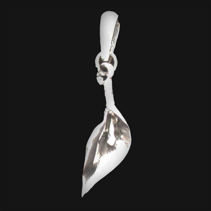 Pingente Calla Lily em Prata de 1ª Lei por atacado de Zeppo Merchandisers Inc