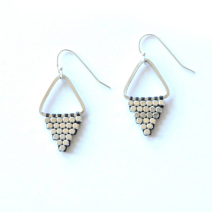 The Didi Jewelry Project - Wholesale Dangle Earrings - Small Didi Triangle Earrings1
