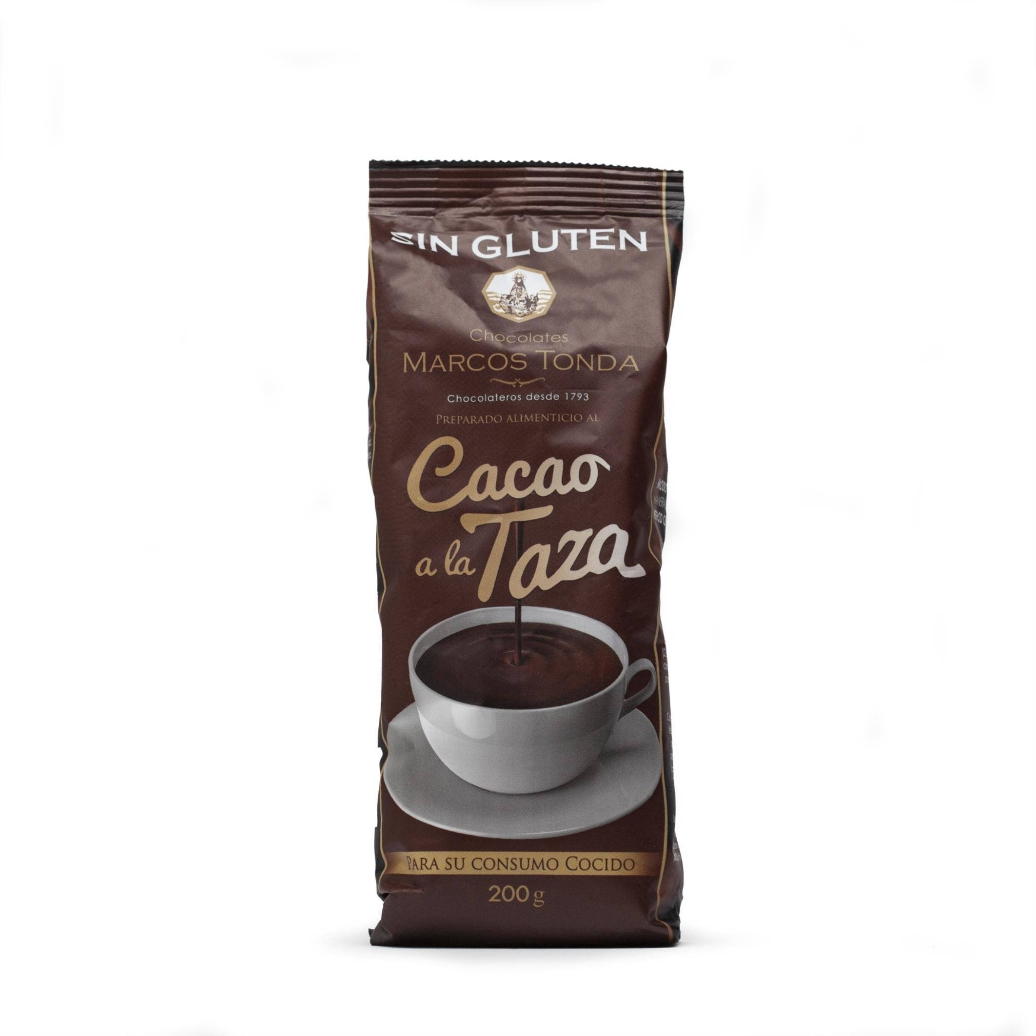 Chocolates Marcos Tonda – wholesale Hot cocoa mix/kit – Drinking Chocolate | Gluten-Free | 200G