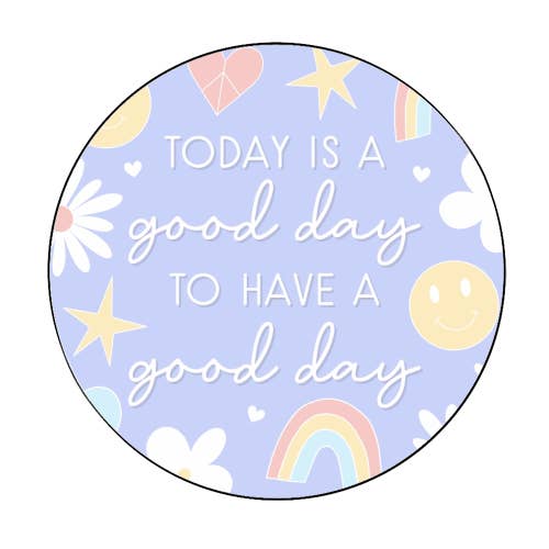 Circle Stickers 'God dag at have det godt for engroshandel hos ART WOW