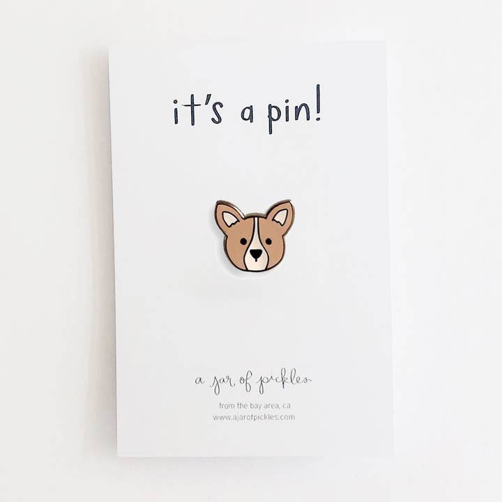 Corgi hundenål for engroshandel hos A Jar Of Pickles