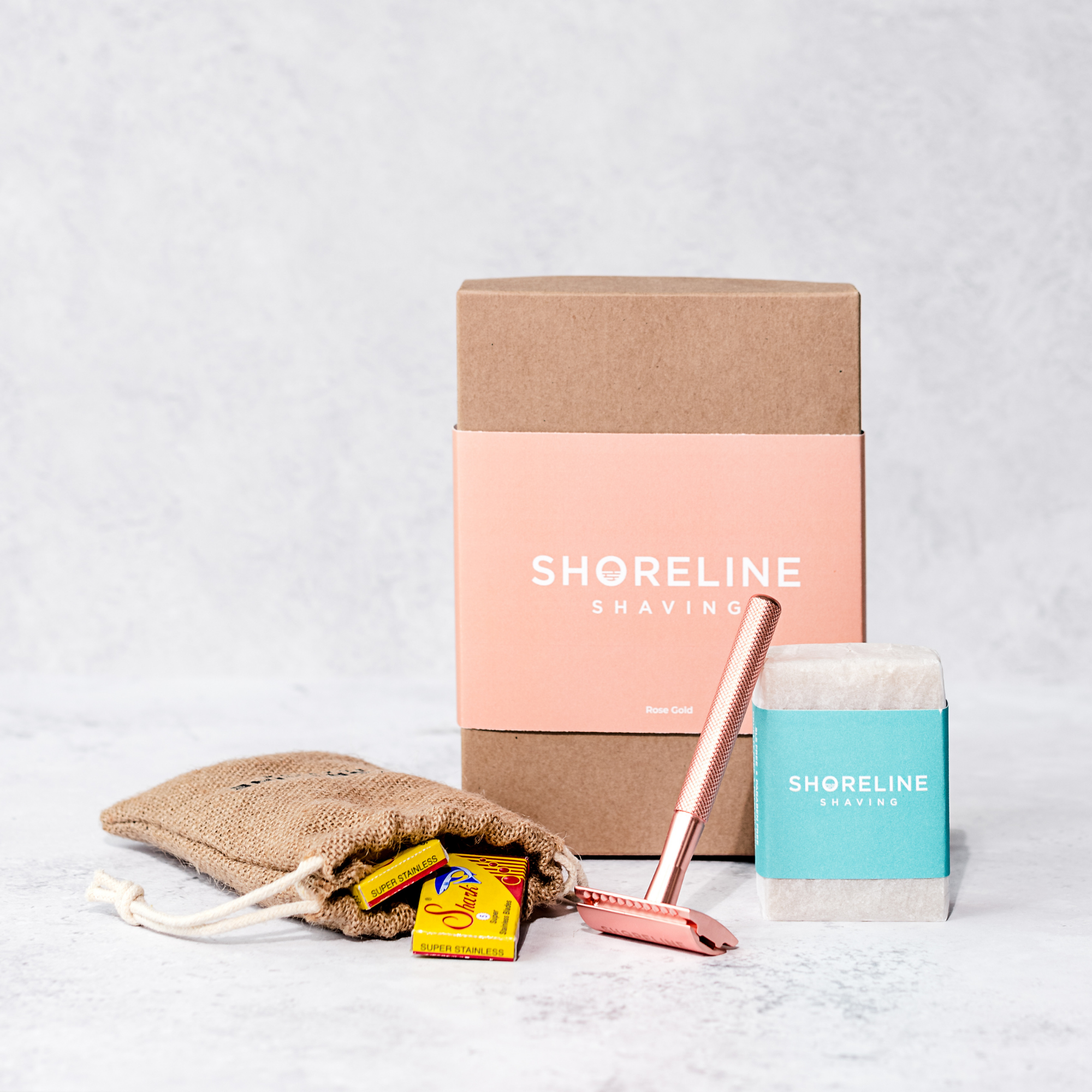 Shoreline Shaving - Wholesale Shaving Set/Kit - Men's - Eco-Friendly Shaving Kit - Matte Black Safety Razor6