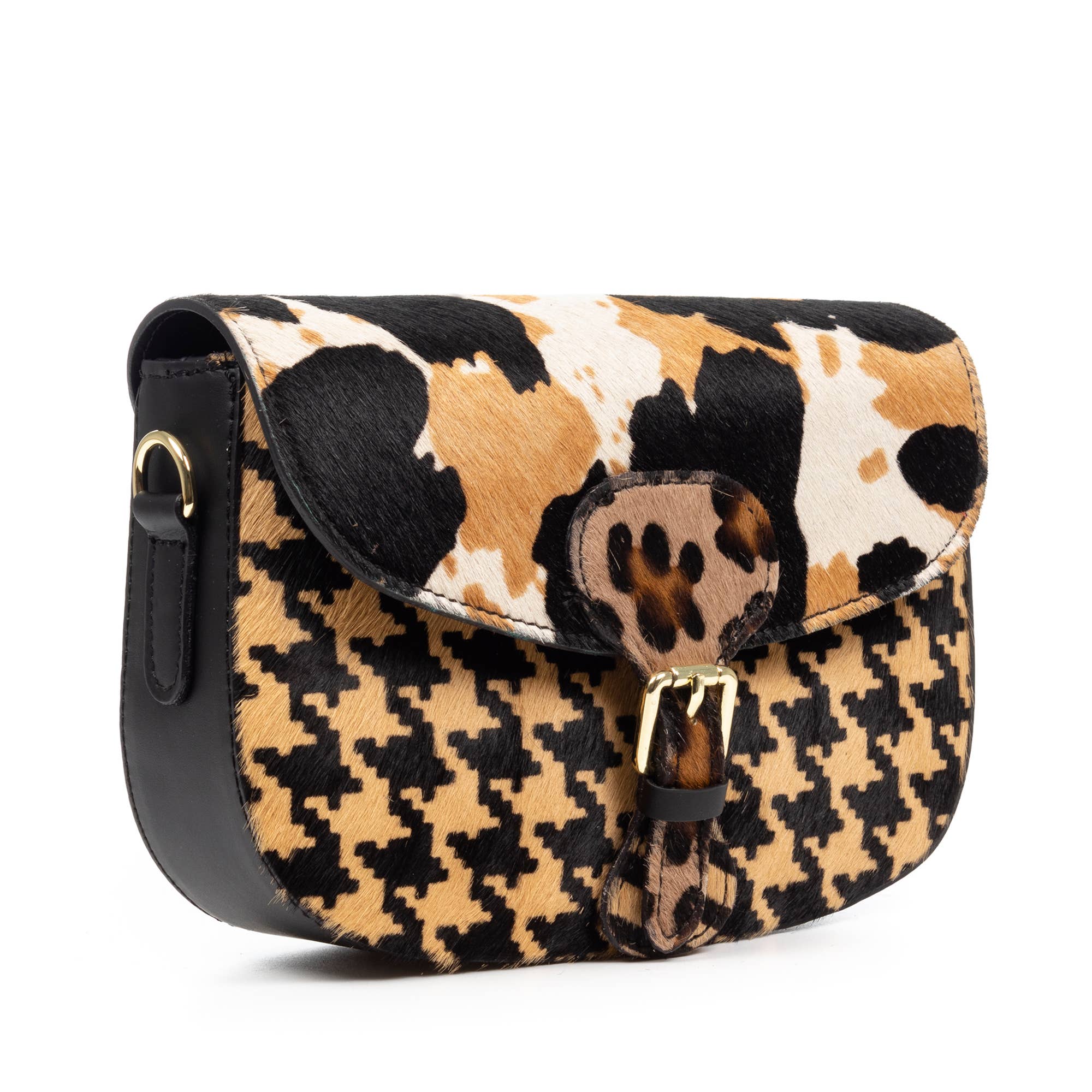 FIRENZE ARTEGIANI - Wholesale Shoulder Bag - Women's - Anghiari shoulder bag. Genuine Cavallino animal print leather.11