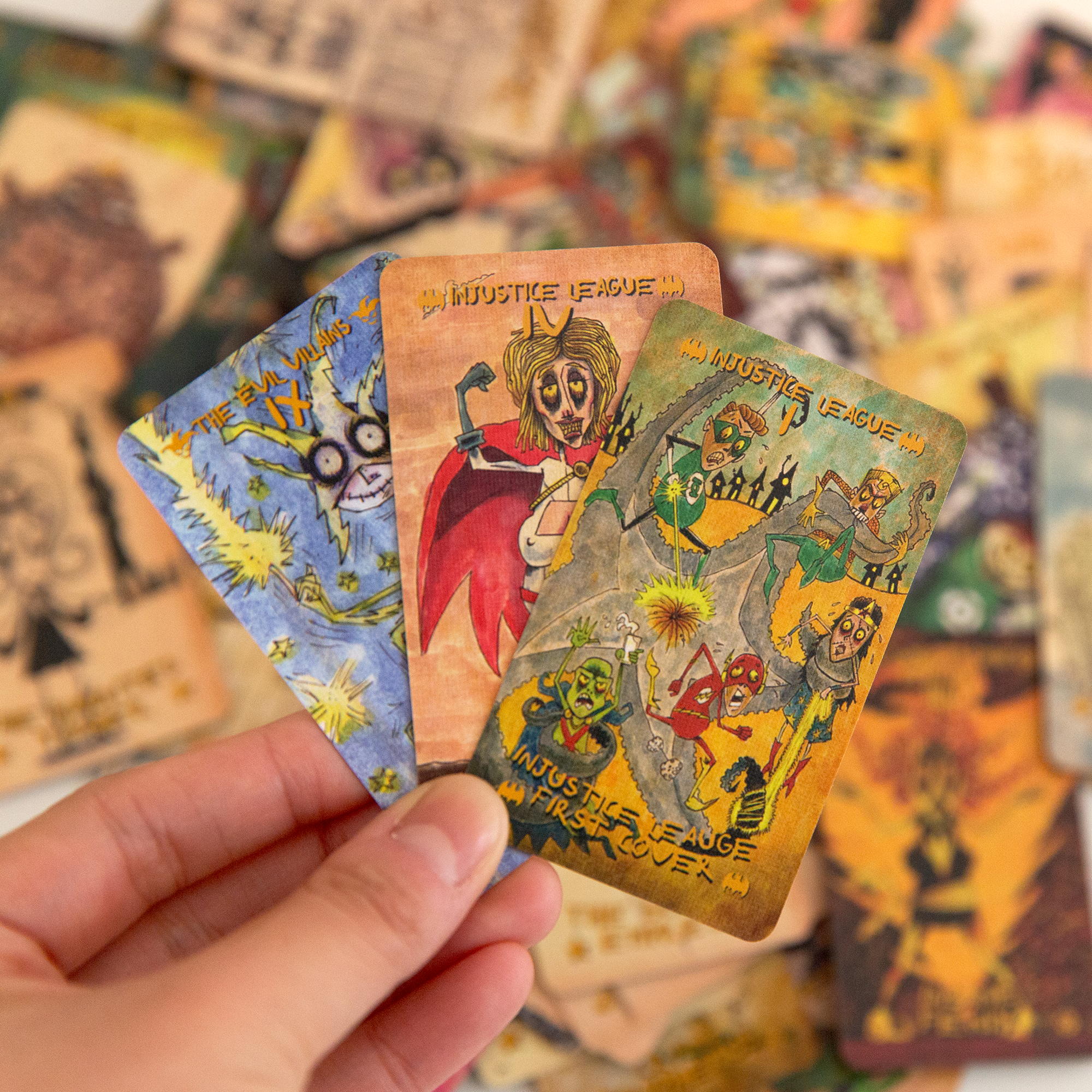 Vermilion Collection - Wholesale Tarot/Oracle Card - Superheroes Parody Mini Tarot11