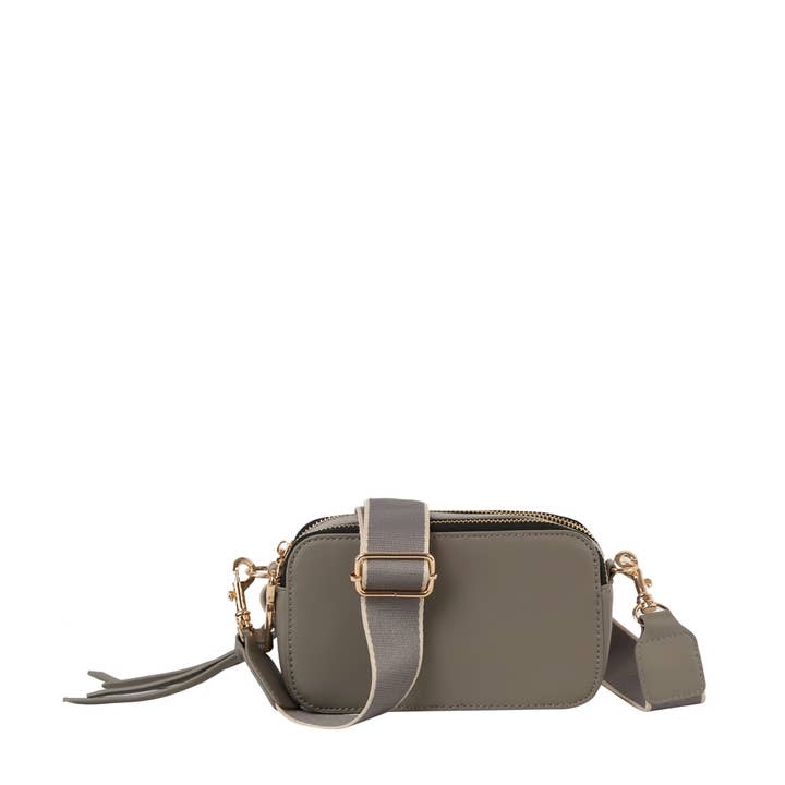 HR CORP - Wholesale Crossbody Bag - Women's - Calin collection Fashion double zip Cross-body Shoulder bag6