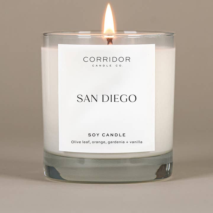 Corridor Candle Co. - Wholesale Jar/Filled Candle - San Diego Candle1