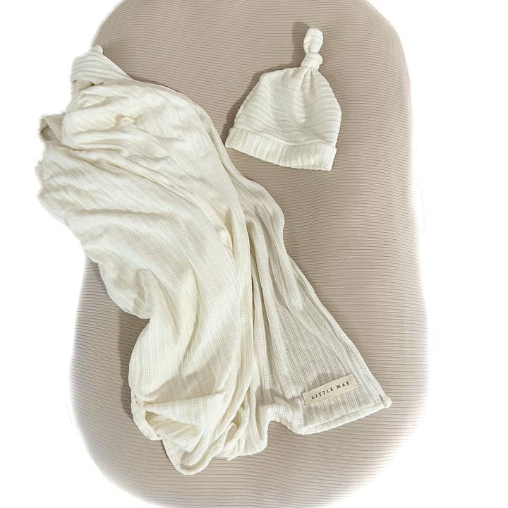 Little Mae and Co - Wholesale Lounger Cover - Baby - Oat Ribbed Baby Lounger Cover3