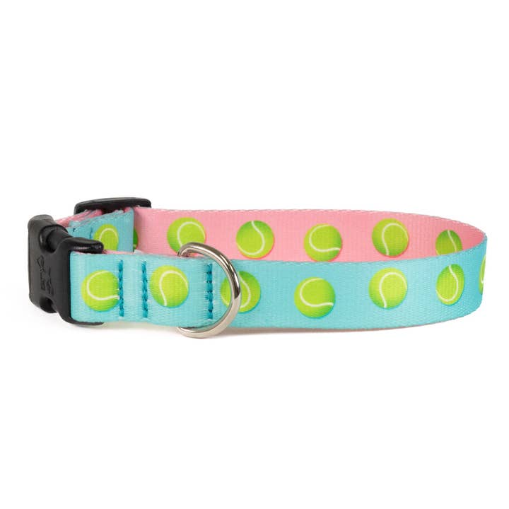 Up Country, Inc. - Wholesale Pet Collar - Dog - Tennis Balls Printed Dog Collar1
