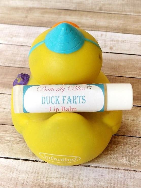 Funny Lip Balm | Party Favors | Lip Balm Party Favors | Duck Theme | Duck Party Favors | Organic Lip Balm | Wholesale Lip Balm | Funny Gift for wholesale by Butterfly Bliss