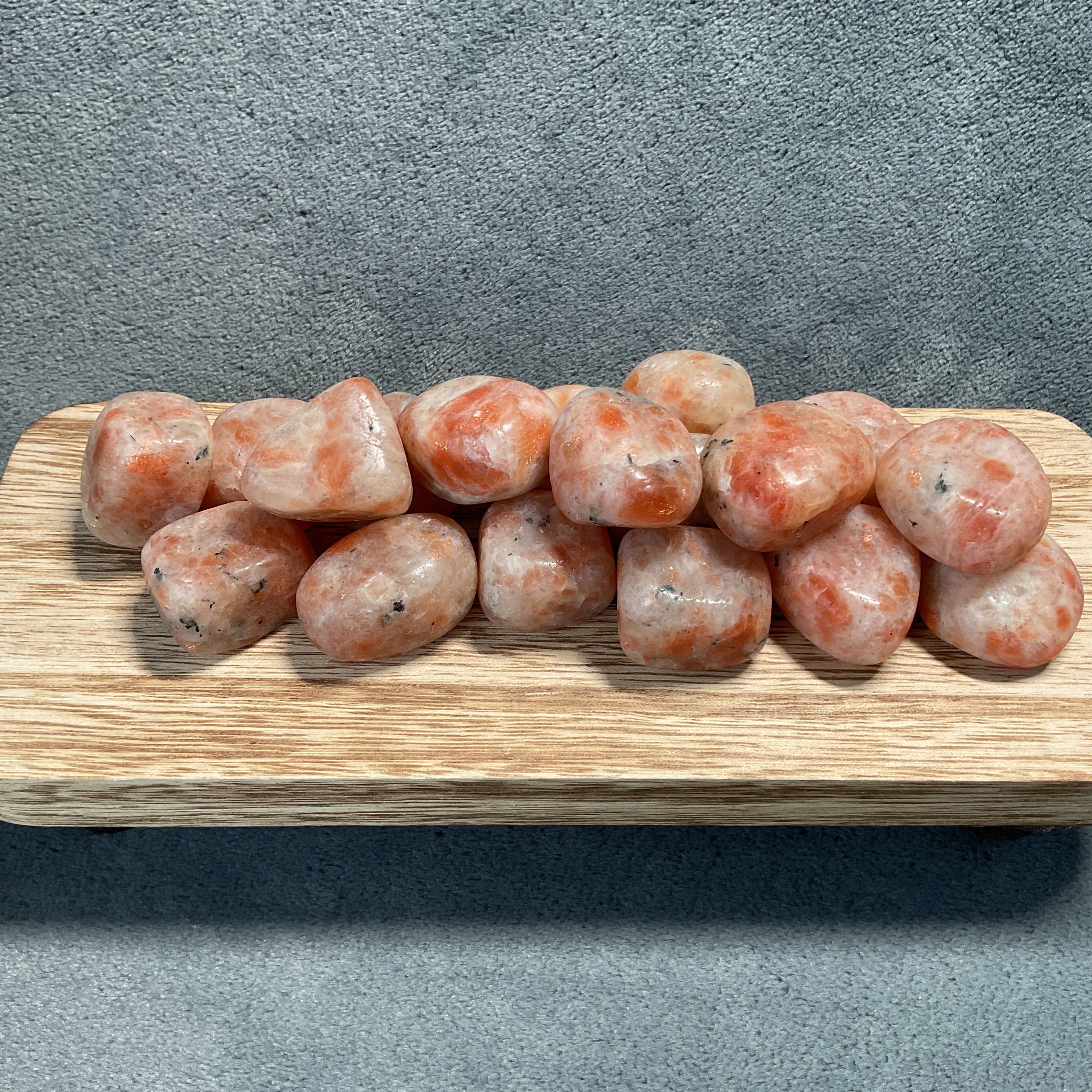 Rock Restock - Wholesale Spiritual Stone/Crystal - Sunstone Tumbled Stones - 1 lb0