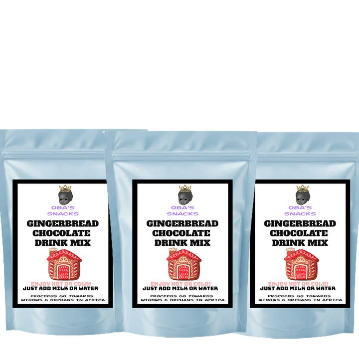 Premium Chokoladedrik Mix - Ingefærbrød 3-pak for engroshandel hos Oba's Snacks