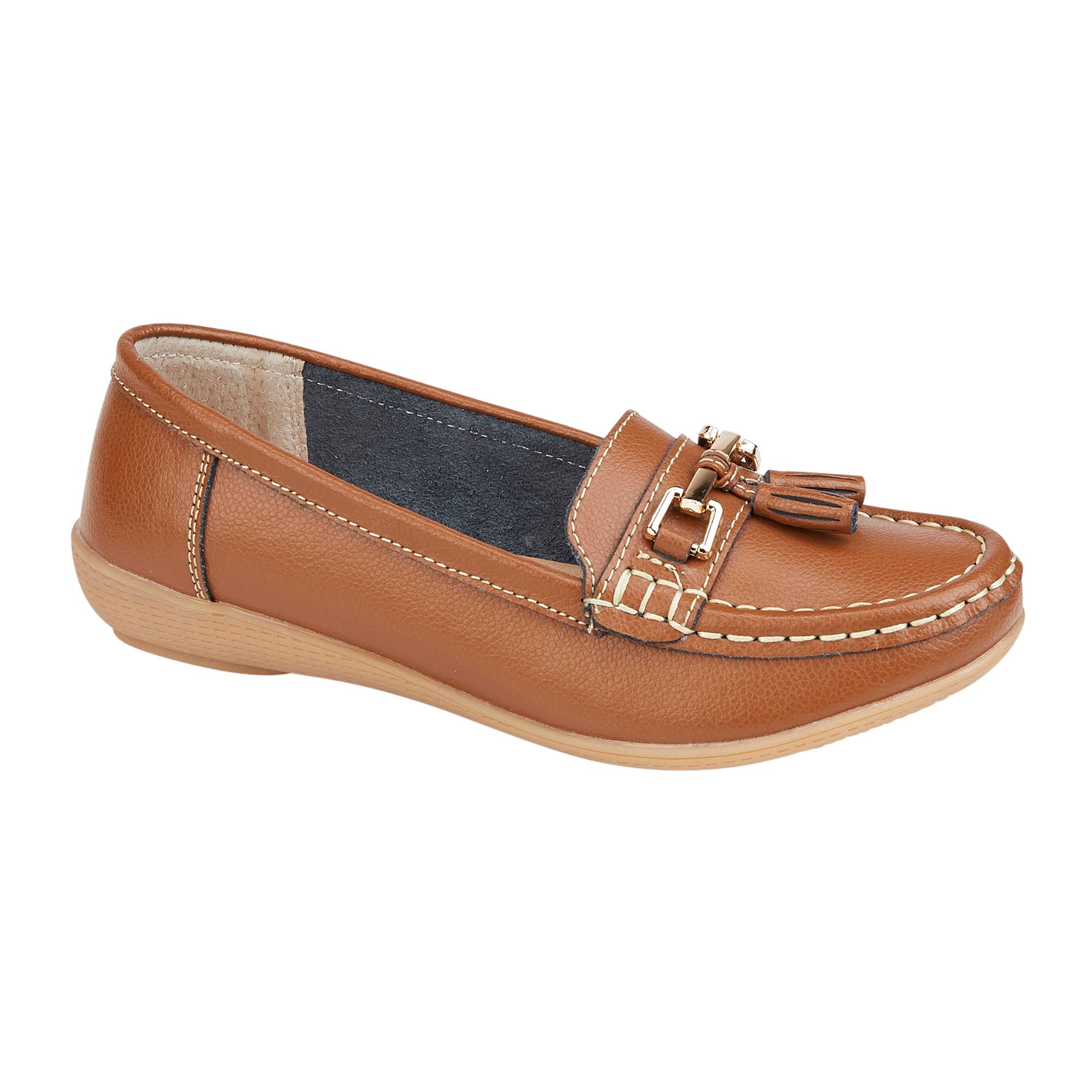 Jo & Joe - Wholesale Loafers - Dames - JO & JOE Dames leren loafer met tassels17