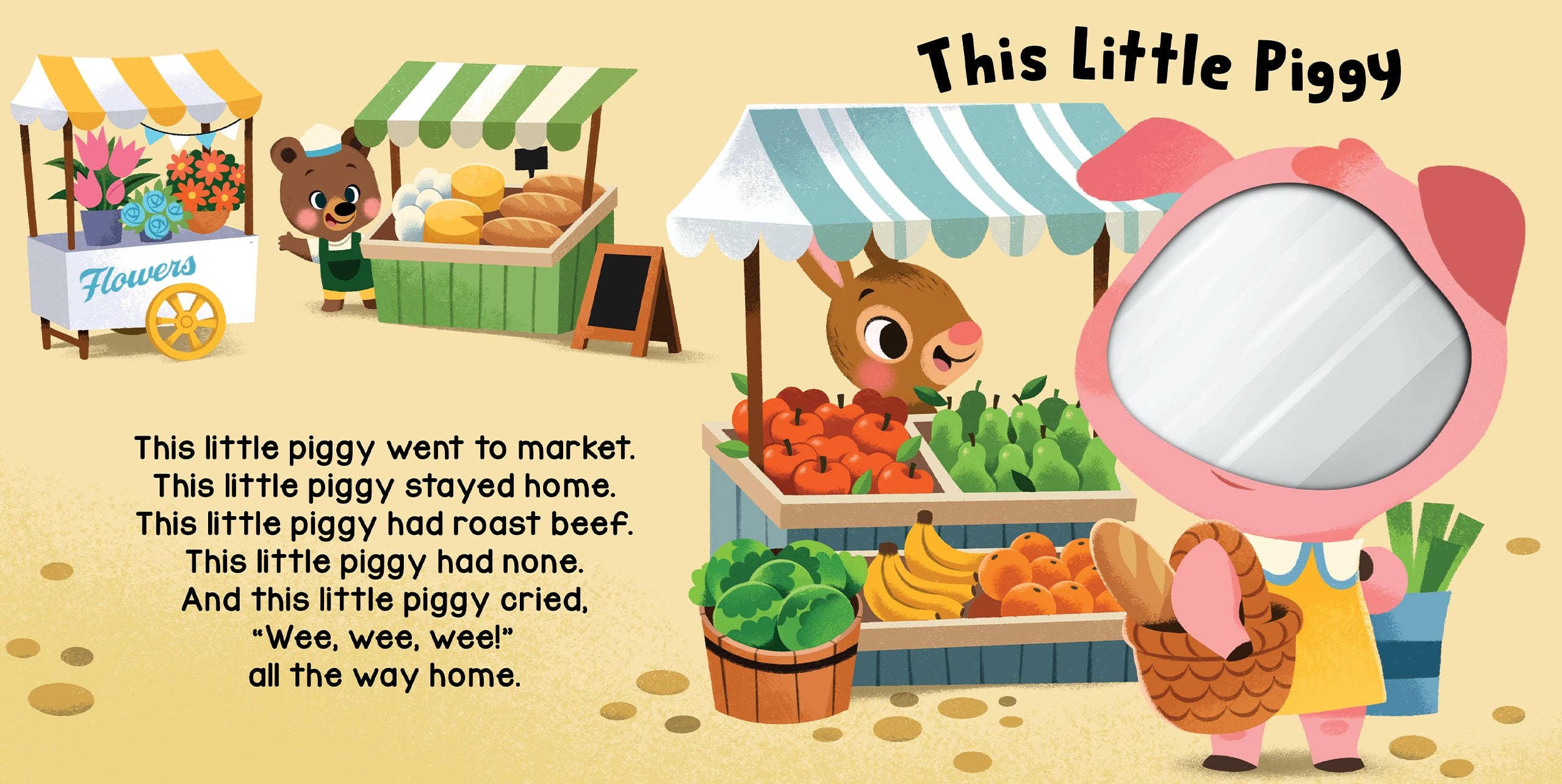 Little Hippo Books - Wholesale Baby & Toddler Book (0-2) - Nursery Rhymes- Children's Board Book - Mirror Board Book1