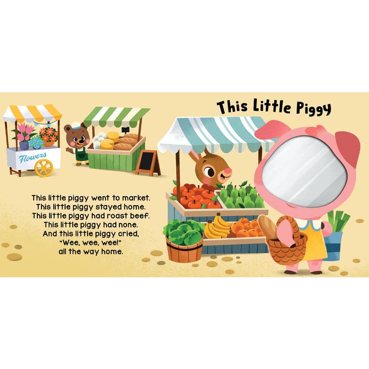 Little Hippo Books - Wholesale Baby & Toddler Book (0-2) - Nursery Rhymes- Children's Board Book - Mirror Board Book1