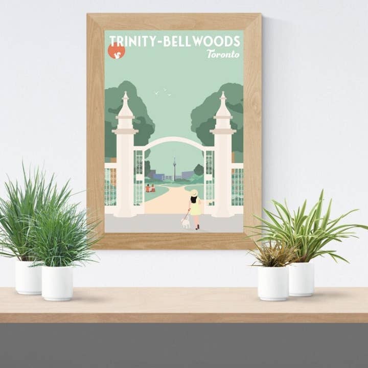 Toronto Trinity-bellwoods Poster for wholesale by TripPoster