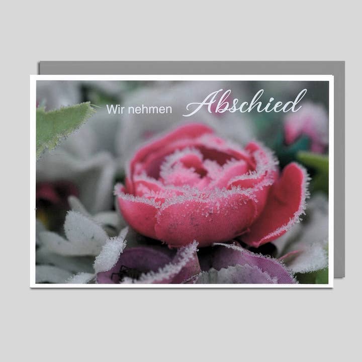 Mourning card UK-91244T for wholesale by Michel-Verlag GmbH