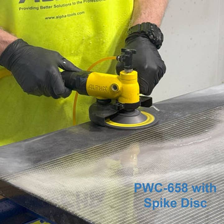 Dynamic Stone Tools - Wholesale Kitchen Tool/Gadget - PWC-658 Pneumatic Wet Cutter 6" 5/8 The Ultimate Work Horse for Stone Fabricators8