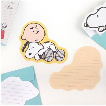 BCZShop - Wholesale Stationery/Notecard Set - PEANUTS SNOOPY LETTER SET - CHARLIE1