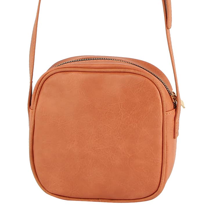 JOIA ACCESSORIES - Wholesale Crossbody Bag - Women's - SMOOTH DRAWSTRING DESIGN ZIPPER CROSSBODY BAG, GL 00623