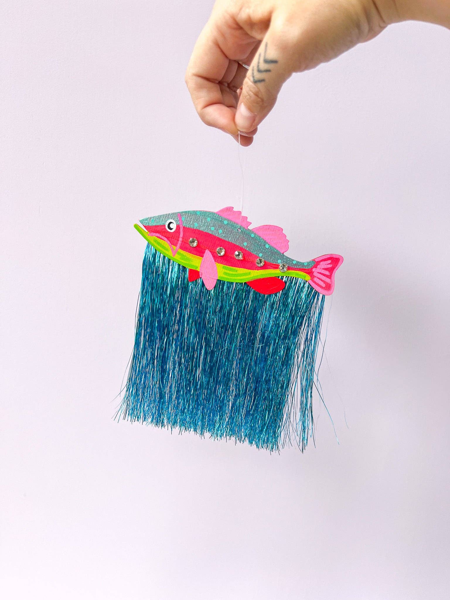 Velvet Outlaw - Wholesale Decorative Tassel/Wall Drop - Fish Wall Hanging2